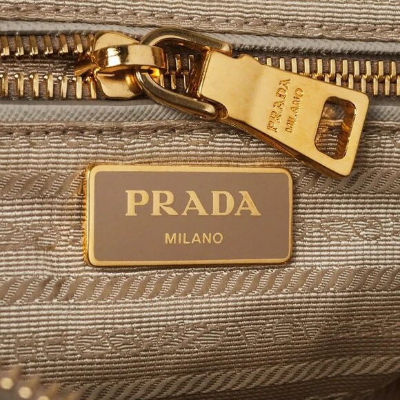 Prada Pomice Tessuto Impuntu Nylon Chain Flap Bag BR4965 - Picture 5 of 12